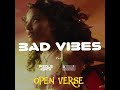 Ayra Starr Bad Vibes ft Seyi Vibez (OPEN VERSE ) Instrumental BEAT   HOOK By Pizole Beats