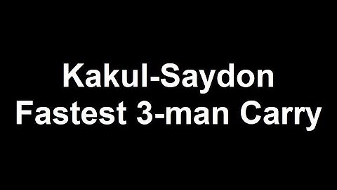Kakul-Saydon All Gates 3-man Carry Gunslinger POV