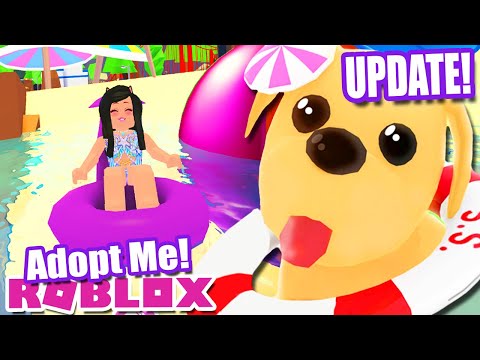 Summer Update New Pool Toys Waterpark More Adopt Me Roblox Summer Sale Update Youtube - mega summer update project amm alpha roblox