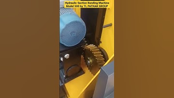 Hydraulic Section Bending Machine Model 500 by TL PATHAK GROUP
