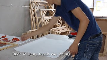 Quy Trình Sản Xuất Tranh Canvas   Viet Canvas