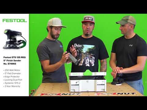 Festool ETS 125 REQ " Random Orbital Sander | The Tool Nut