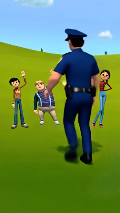 Hayri’yi Polisler Yakalıyor #rafadantayfa #çizgifilm #hayri #polis #police #polissireni #yapayzeka