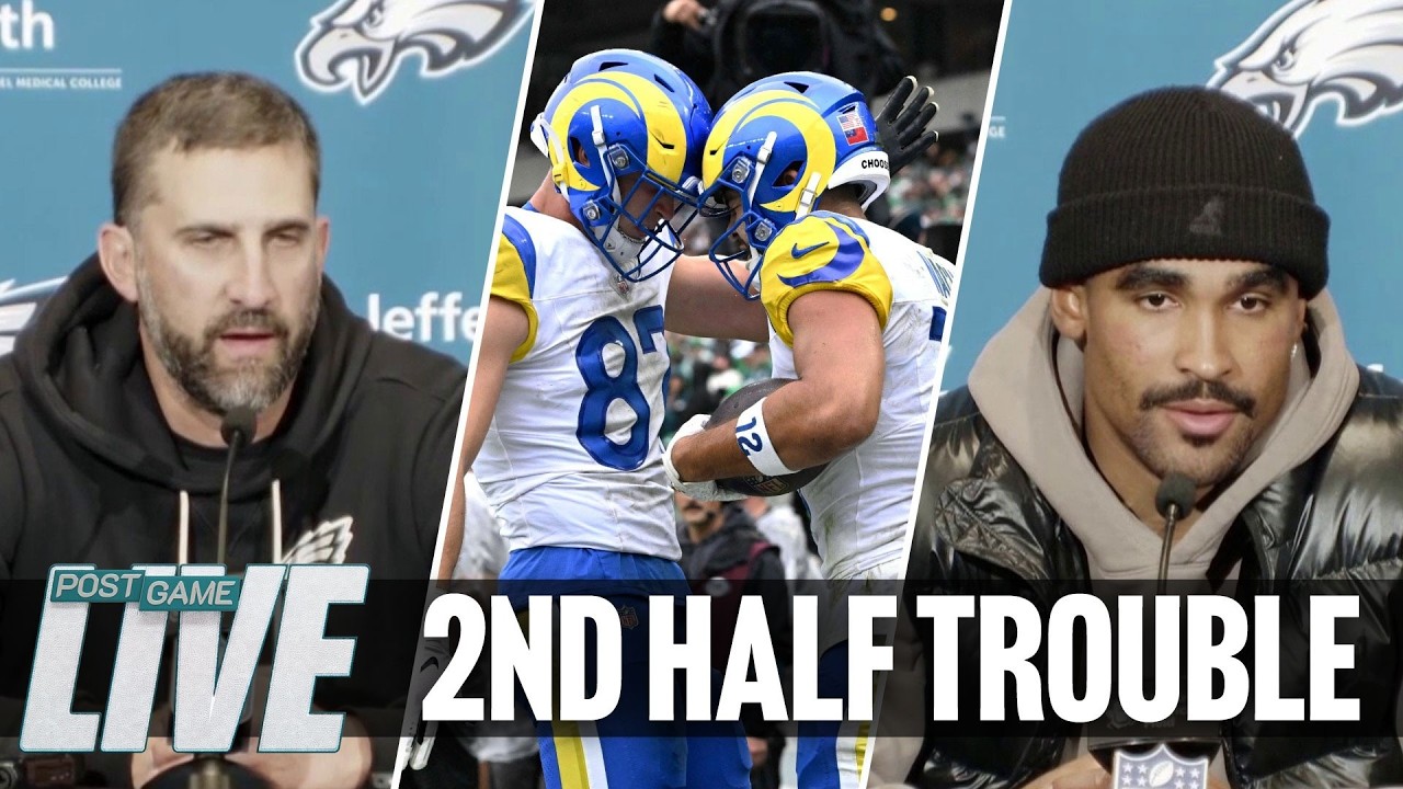 Nick Sirianni & Jalen Hurts Eagles-Rams Week 4 instant reaction | Eagles Postgame Live