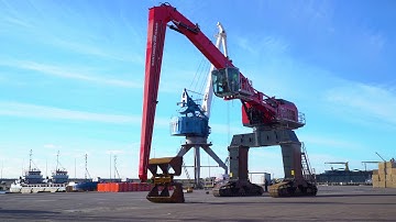 MANTSINEN 120 R HybriLift Delivery to Tallinn Bekker Port