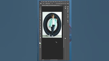 Filter Distort Polar Coordinates 🔥 Photoshop Me Circle Background Banaye #shorts