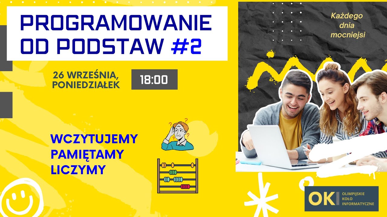 Sprawdzian Z Polskiego Klasa 2 Podstawówki Programowanie OD PODSTAW #2 - Wczytujemy, liczymy, pamiętamy - Quizy