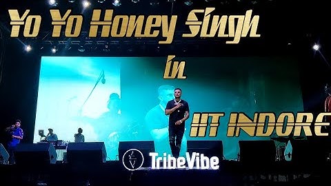 Yo Yo Honey Singh in IIT INDORE 🔥#yoyohoneysingh#honeysingh#tribevibe#iitindore#jee
