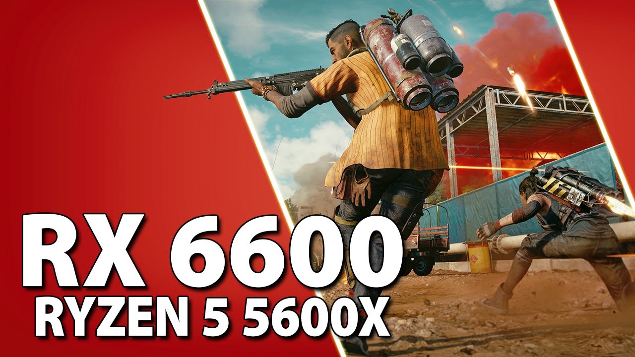 RX 6600 + Ryzen 5 5600X // Test in 18 Games - YouTube