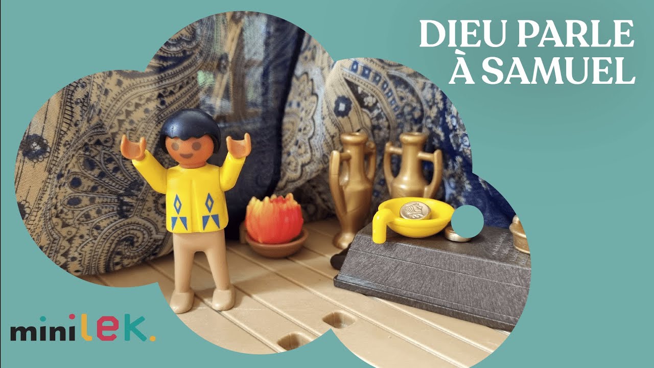 Dieu parle à Samuel - Histoire Biblique Playmobil