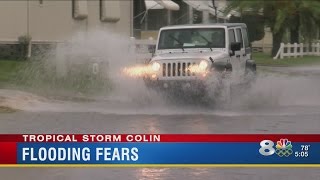 "Very Nervous," Pasco residents describe feelings about Tropical Storm Colin