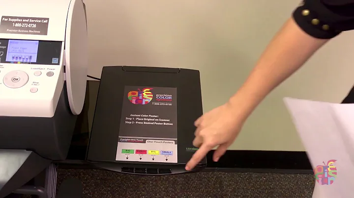 One-Touch Color Poster Printer Basics