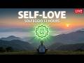 🔴 SOLFEGGIO SELF-LOVE FREQUN | Heart Chakra Healing &amp; Self-Worth | Releases Self-Criticism | LIVE