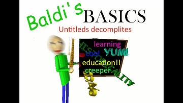 Worst Baldi mod I ever made...
