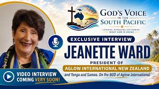 Dropping Soon! Interview with Jeanette Ward, President of Aglow New Zealand