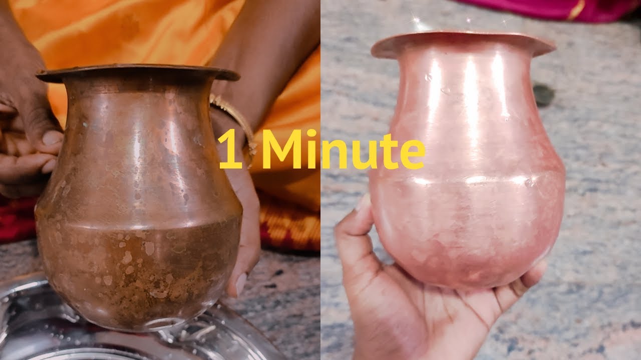 How to Clean Copper Vessels at Home Best Copper Cleaning Method In