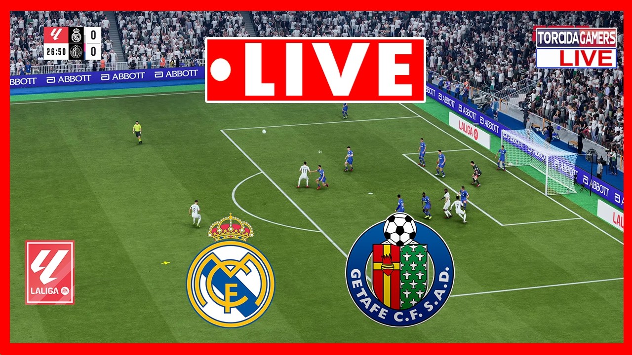 🔴 Реал Мадрид против Хетафе | Прямая трансляция | Ла Лига 2025/2026 | Полный матч