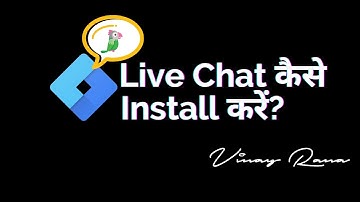 Setup Live Chat tawk.to with Tag Manager — Vinay Rana