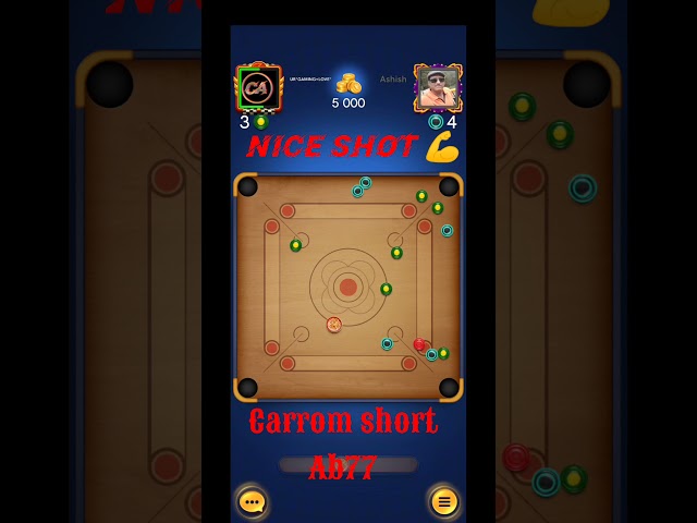 👑 carrom dise pool 🌟 ritune short 💯#short#carrom #youtubeshort #youtubevideo class=