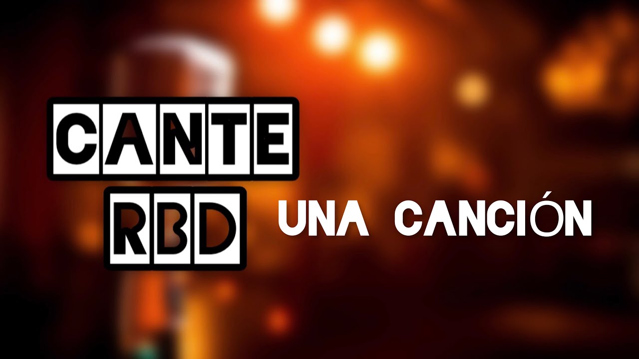 CANTE RBD | Una canción (Karaokê) - Júlia Cascon