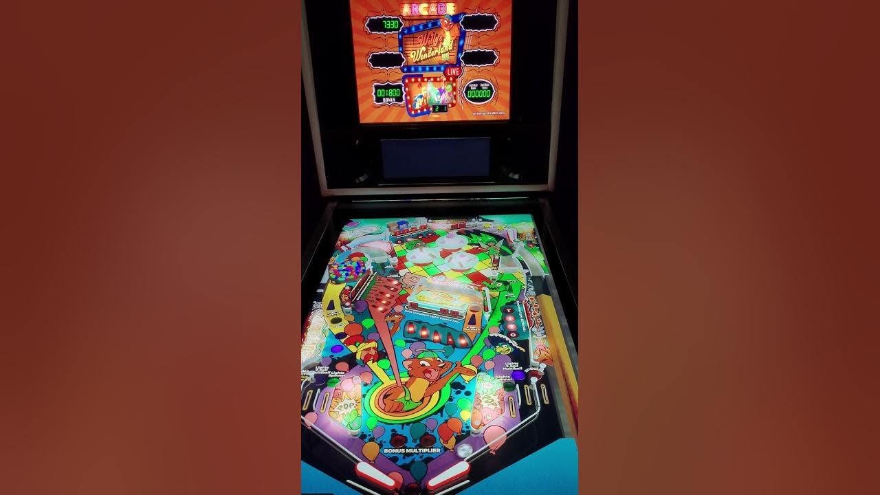 Willy's Wonderland original VPX pinball table. Virtual Pinball