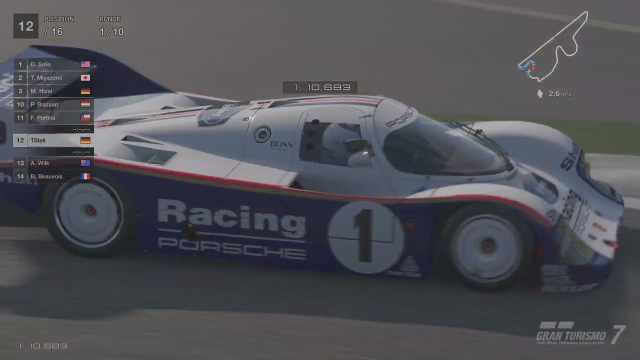 Gran Turismo 7 Porsche 962 C 1988 @ Fuji International Speedway