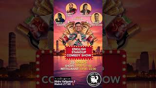 English Standup Malmö | Cool Cat Comedy Club