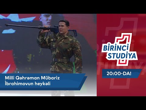 Milli Qəhrəman Mübariz İbrahimovun Heykəli \