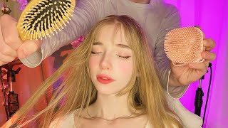 Асмр Массаж Головы🌸 *Расческа, Шампунь*🧴 🌸Сон Asmr Massage 🙌💗