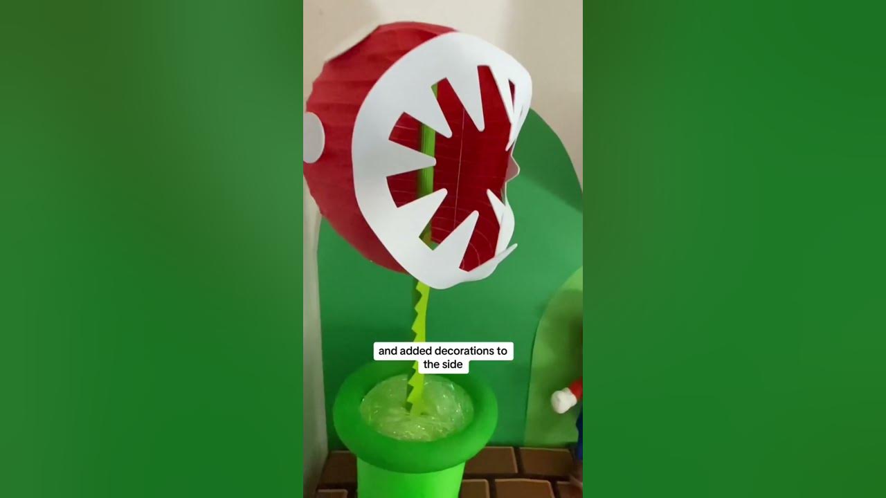 DIY Super Mario Decorations Playroom Decor - YouTube