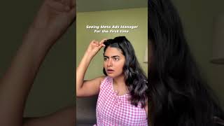 Seeing Meta Ads Manager for the first time in life | SME digital | Suganthashri