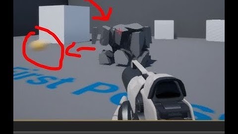 Unreal Engine - Adding Radial Force to Projectile to Destroy Destructible Mesh