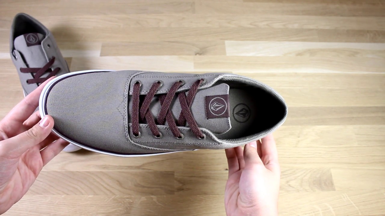 Volcom Draw Lo Trainers in Oxford Tan