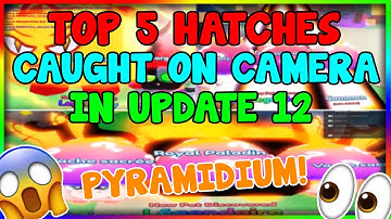 😱TOP *5* HATCHES CAUGHT ON CAMERA😱 IN MINING SIMULATOR 2 UPDATE 12! (Roblox)