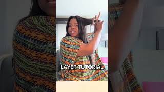 A more detailed layer video! #layers #haircut
