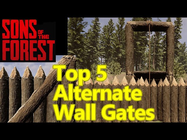 Sons of the Forest defensive wall guide