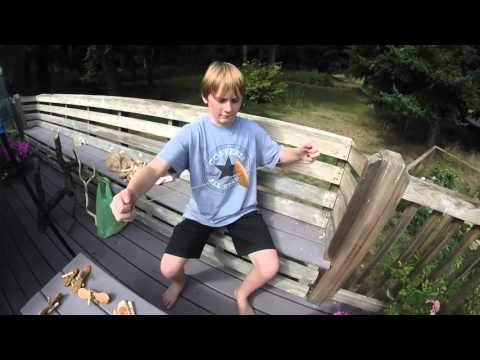 Grandpa Rufus-Branch Spinners with Grandchildren Part 3