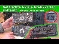 Gefälschte Nvidia Grafikkarten enttarnen - Fake GPUs von Ebay erkennen