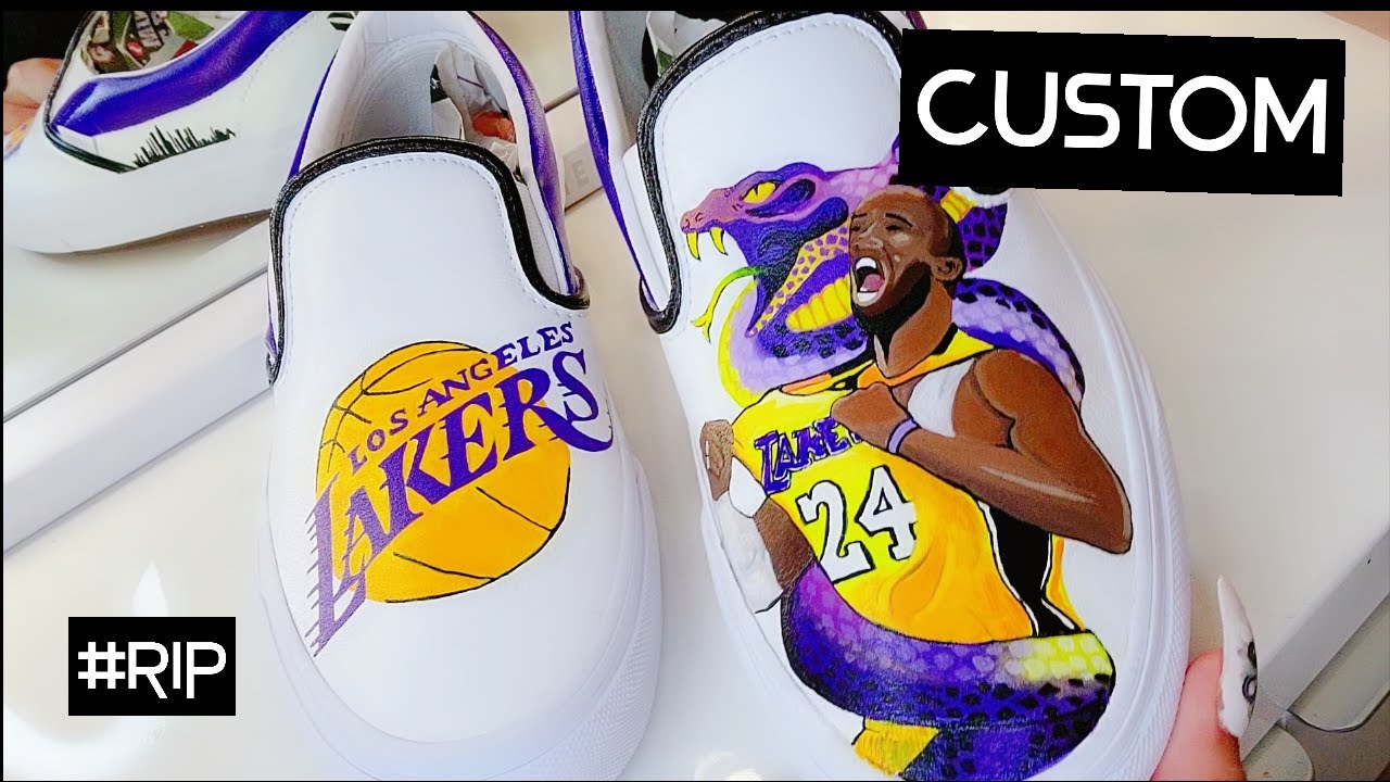 kobe bryant custom vans
