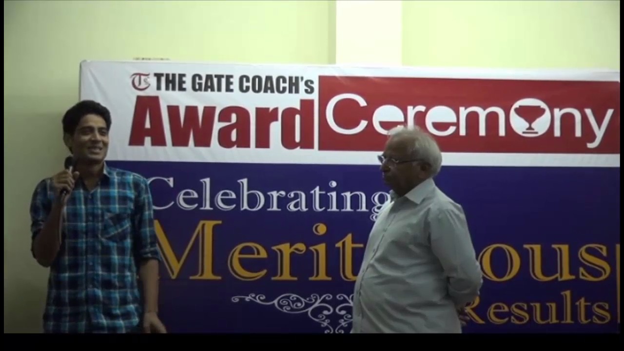 Gate Coach Topper - Dinesh Jangu