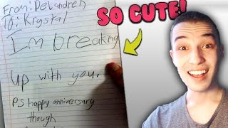 The Funniest Kid Break Up Notes!!