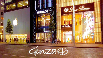 【東京夜散歩】銀ブラ 銀座４丁目〜１丁目を歩く 4K Night Tokyo Ginza 4-chome-1chome