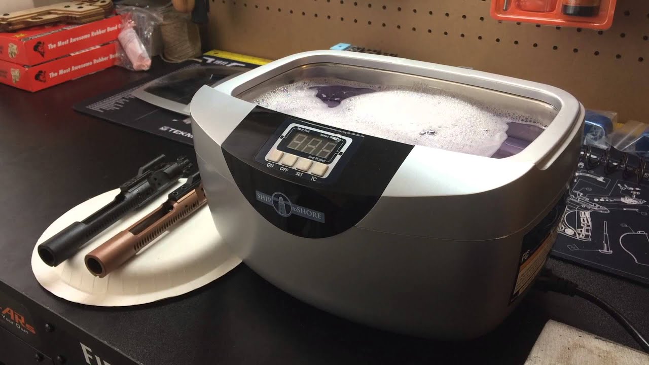 Cleaning Gun Parts with an Ultrasonic Cleaner on a Budget 