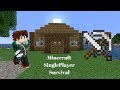 Building the house minecraft survival episode 3