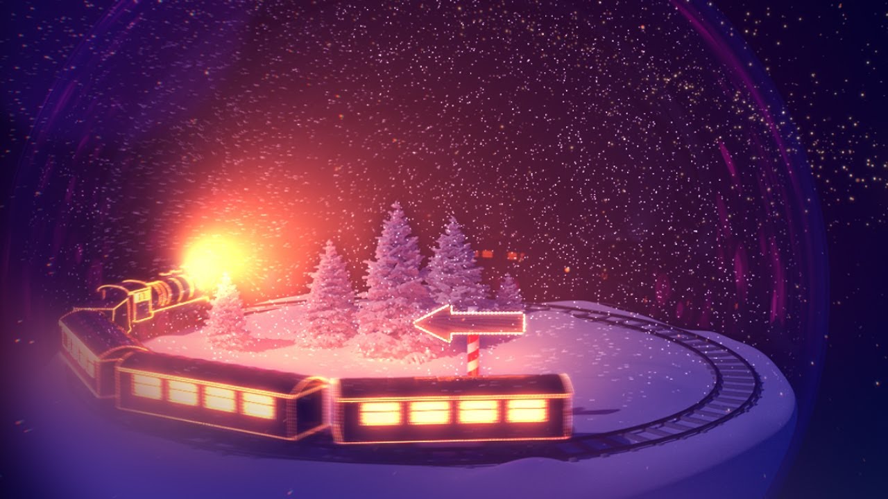 Animated Christmas Card Template Holiday Gifts YouTube