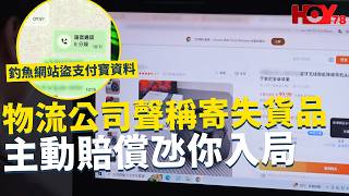一線搜查｜物流公司聲稱寄失貨品 主動賠償氹你入局  釣魚網站盜支付寶資料 婦人網購茶包被騙320萬 騙案形式不斷更新｜1119集｜有線新聞 簡采恩｜#一線搜查｜HOY77 HOY78｜#hoy