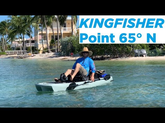 Kayak Modular De Pesca Point 65 Kingfisher Con Pedales - Naranja - Kayak  individual