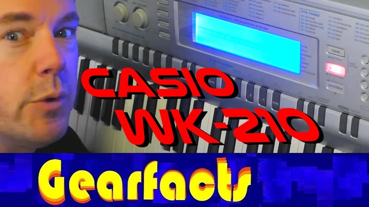 Casio WK-210 home keyboard with 76 keys