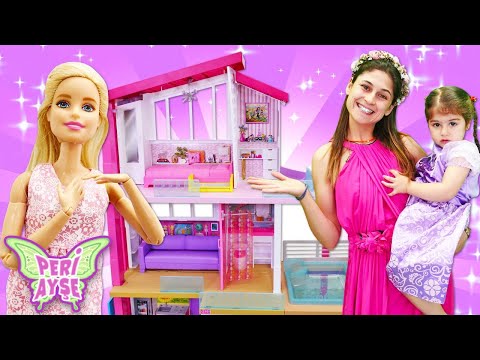 Peri Ayşe ve Barbie oyunları! Eğlenceli kız videoları!