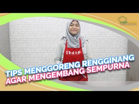 menggoreng rengginang tidak sama dengan menggoreng kerupuk, di video ini saya berikan Tutorial cara . 